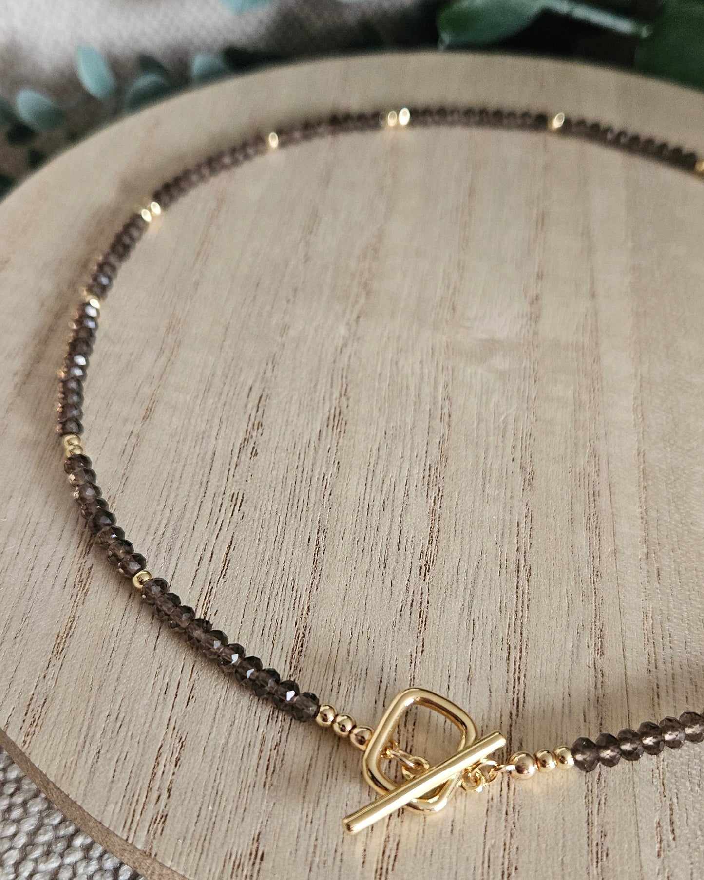 Smoky Quartz Necklace | Grounded Calm & Steady Presence