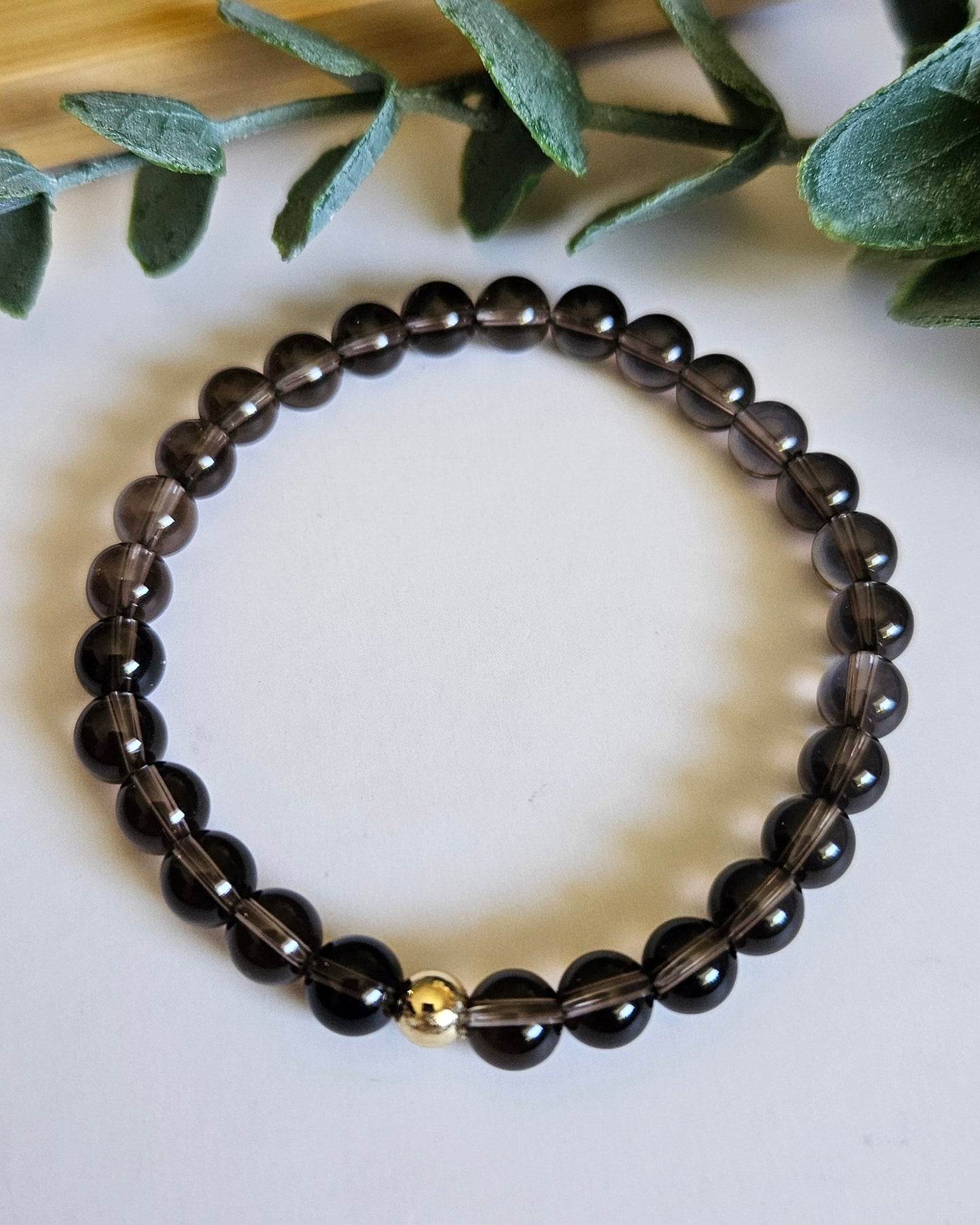 Steady Anchor Bracelet | Smoky Quartz for Grounding and Renewal