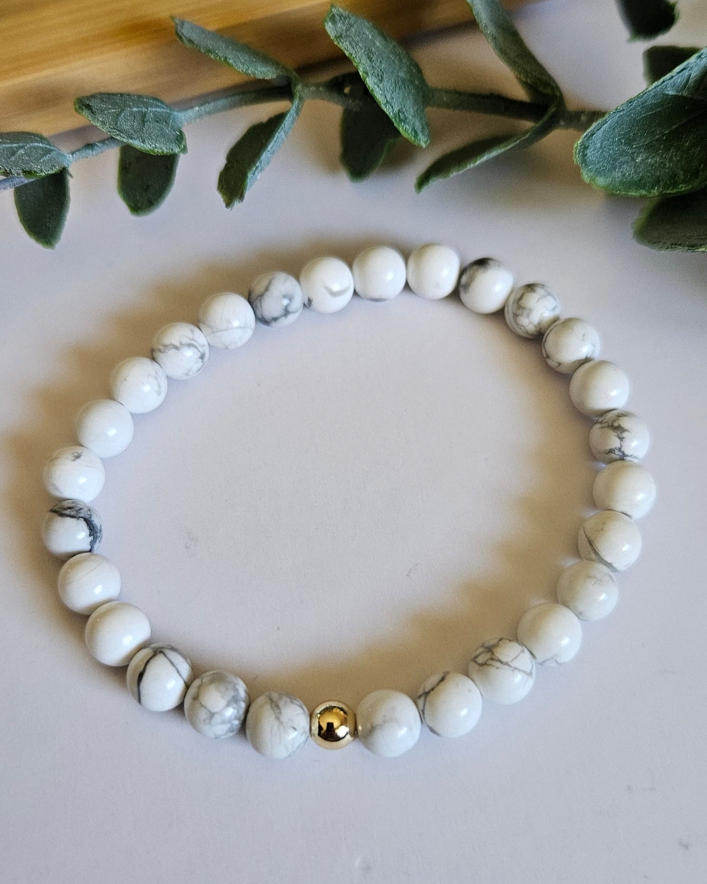 Calm Anchor Bracelet | Howlite for Calm and Clarity