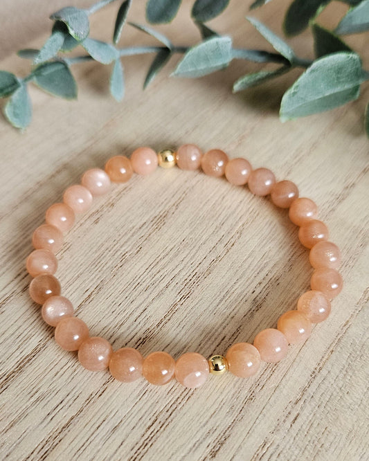 Sunstone Bracelet | Warm Optimism & Steady Joy