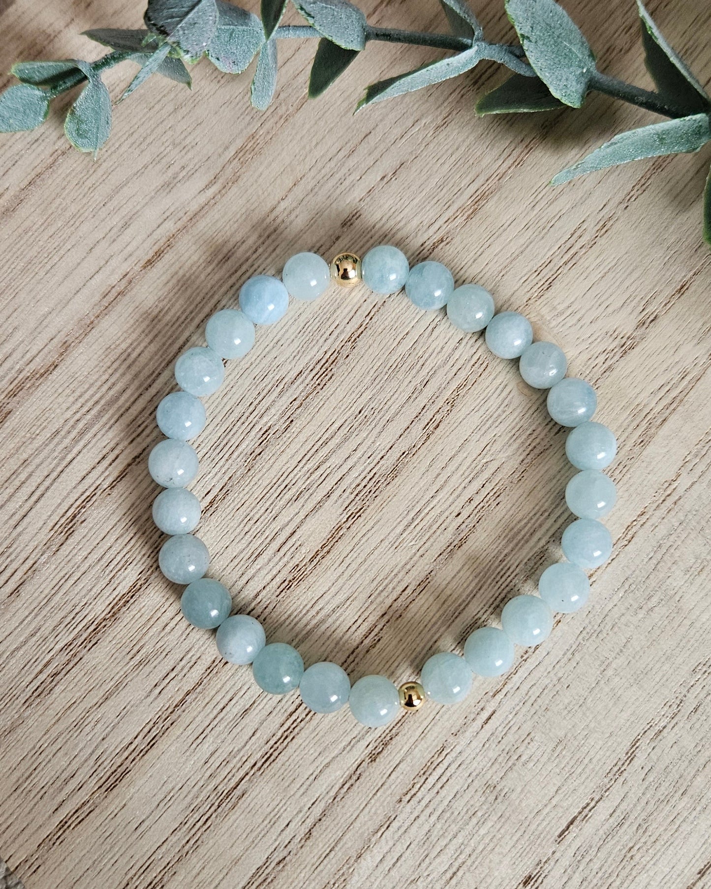 Aquamarine Bracelet | Calm Clarity & Gentle Flow