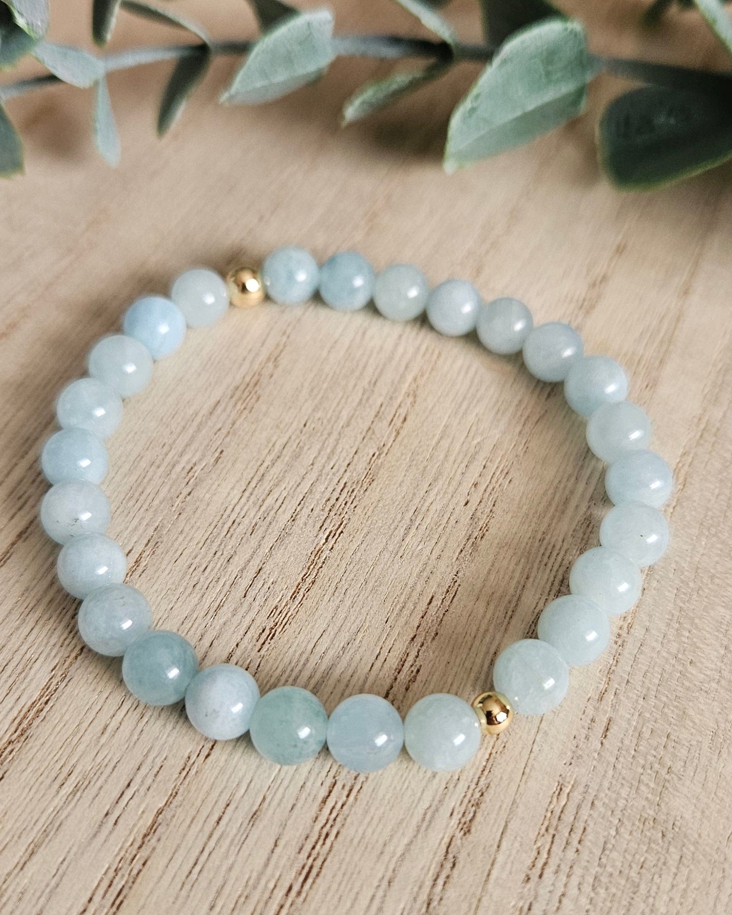 Aquamarine Bracelet | Calm Clarity & Gentle Flow