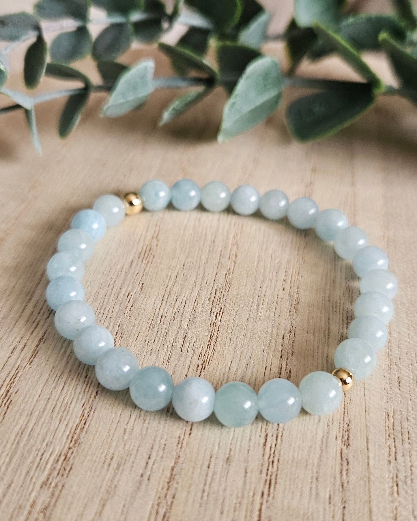 Aquamarine Bracelet | Calm Clarity & Gentle Flow