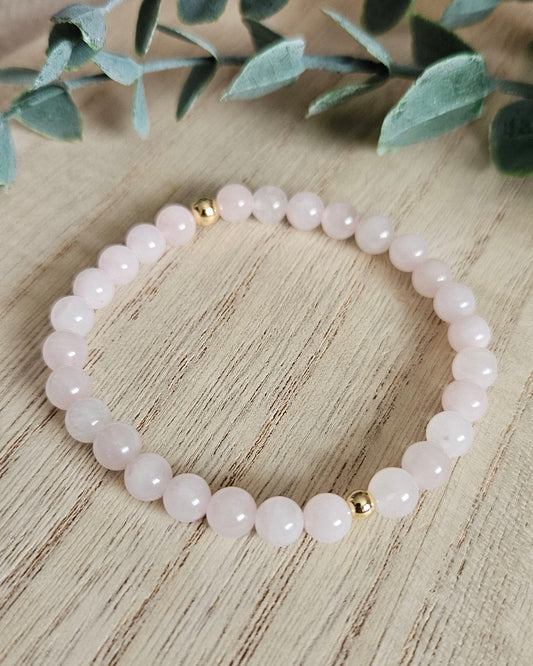 Rose Quartz Bracelet | Gentle Openness & Calm Balance