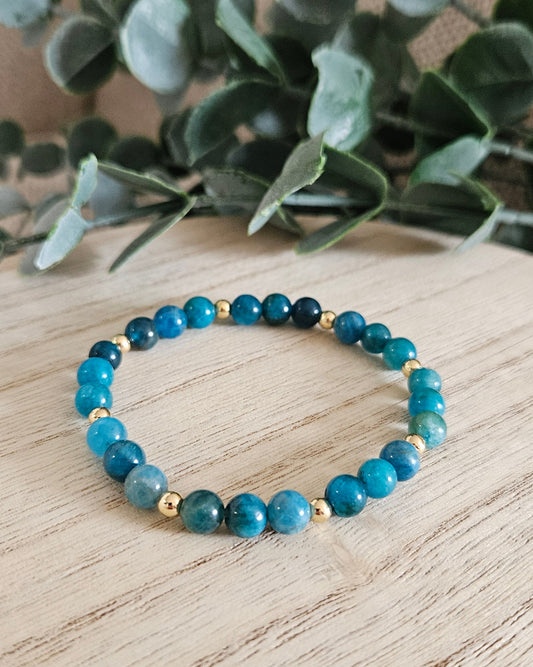 Apatite Bracelet | Clarity & Motivation