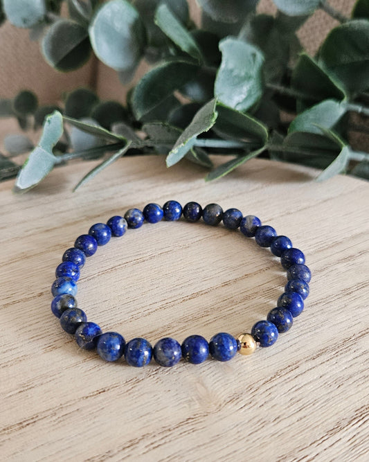 Lapis Lazuli Bracelet | Inner Clarity & Self-Trust