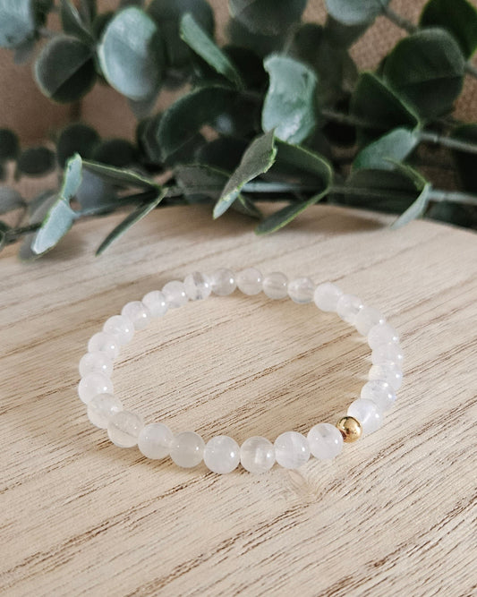 Moonstone Bracelet | Emotional Balance & Gentle Clarity