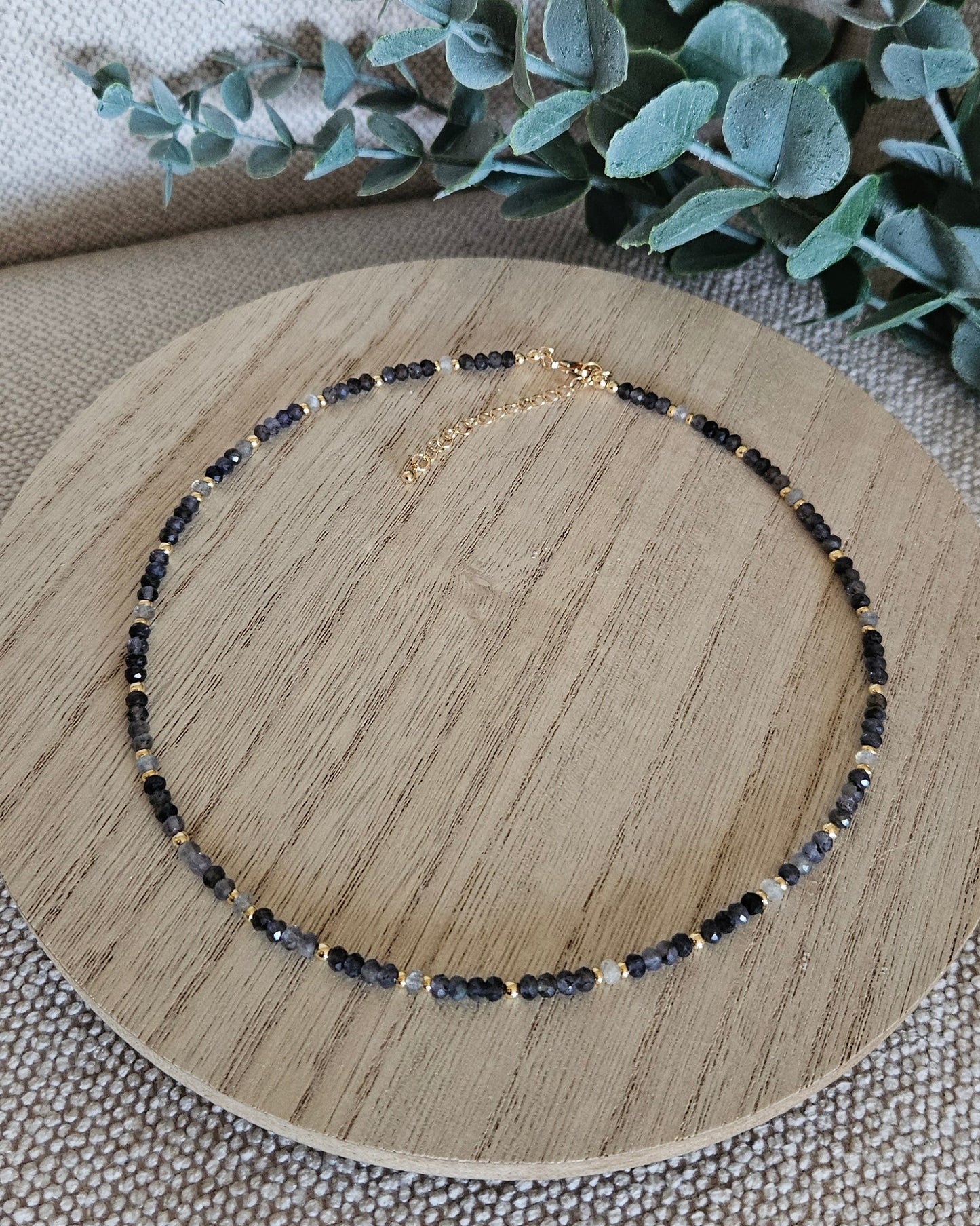 Iolite & Labradorite Necklace | Clarity & Intuitive Direction