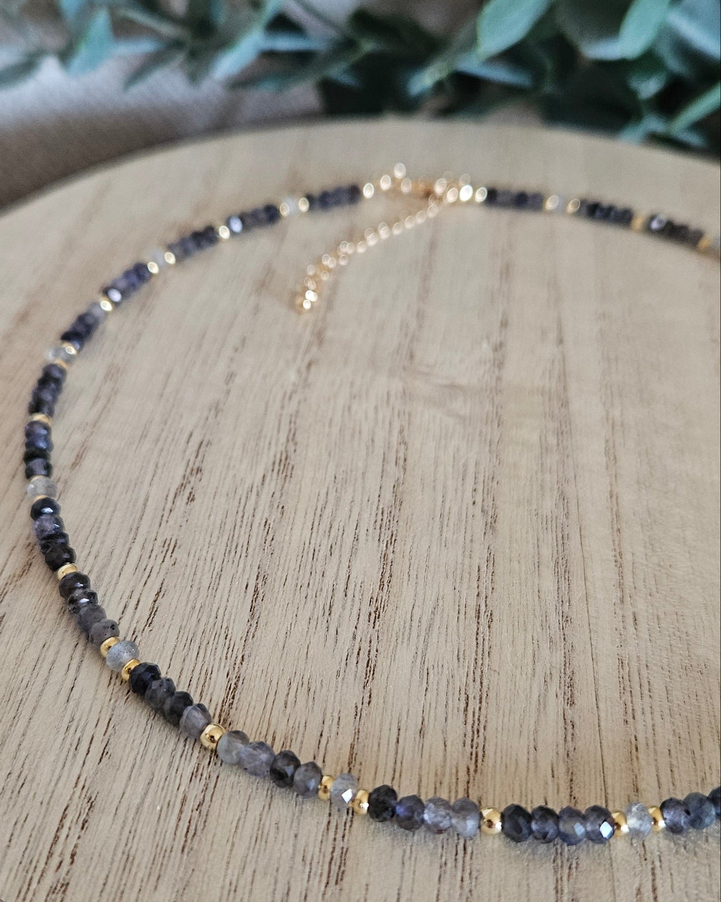Iolite & Labradorite Necklace | Clarity & Intuitive Direction