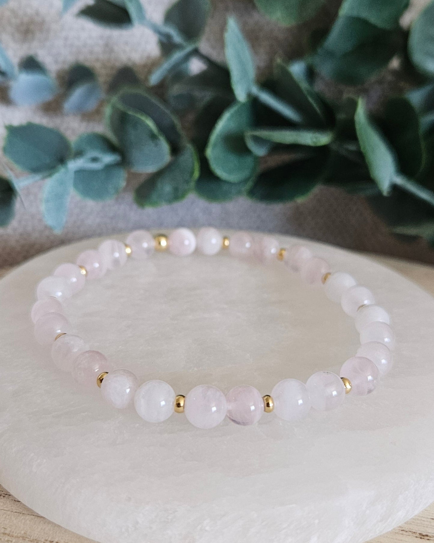 Rose Quartz Bracelet | Compassion & Emotional Healing