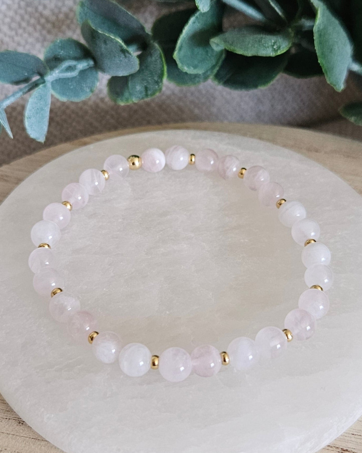 Rose Quartz Bracelet | Compassion & Emotional Healing