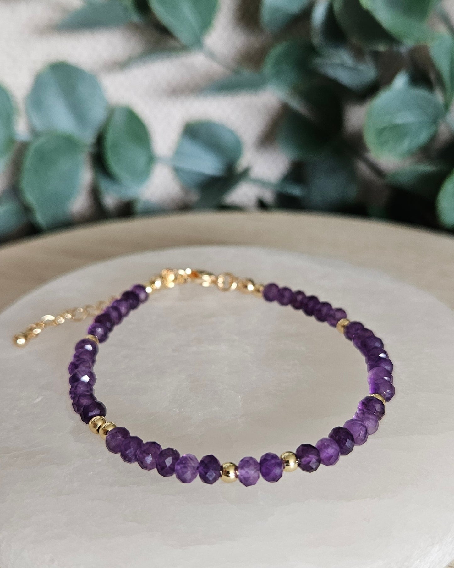 Amethyst Bracelet | Calm Clarity & Steady Focus