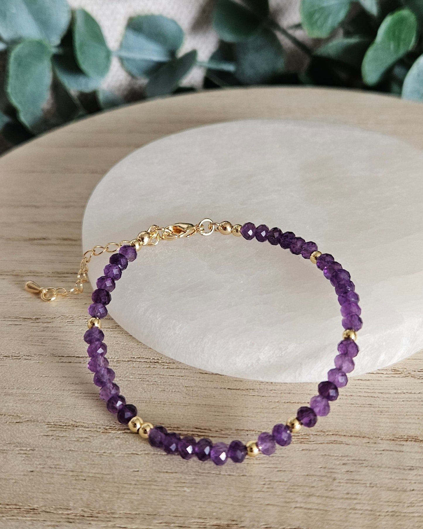 Amethyst Bracelet | Calm Clarity & Steady Focus