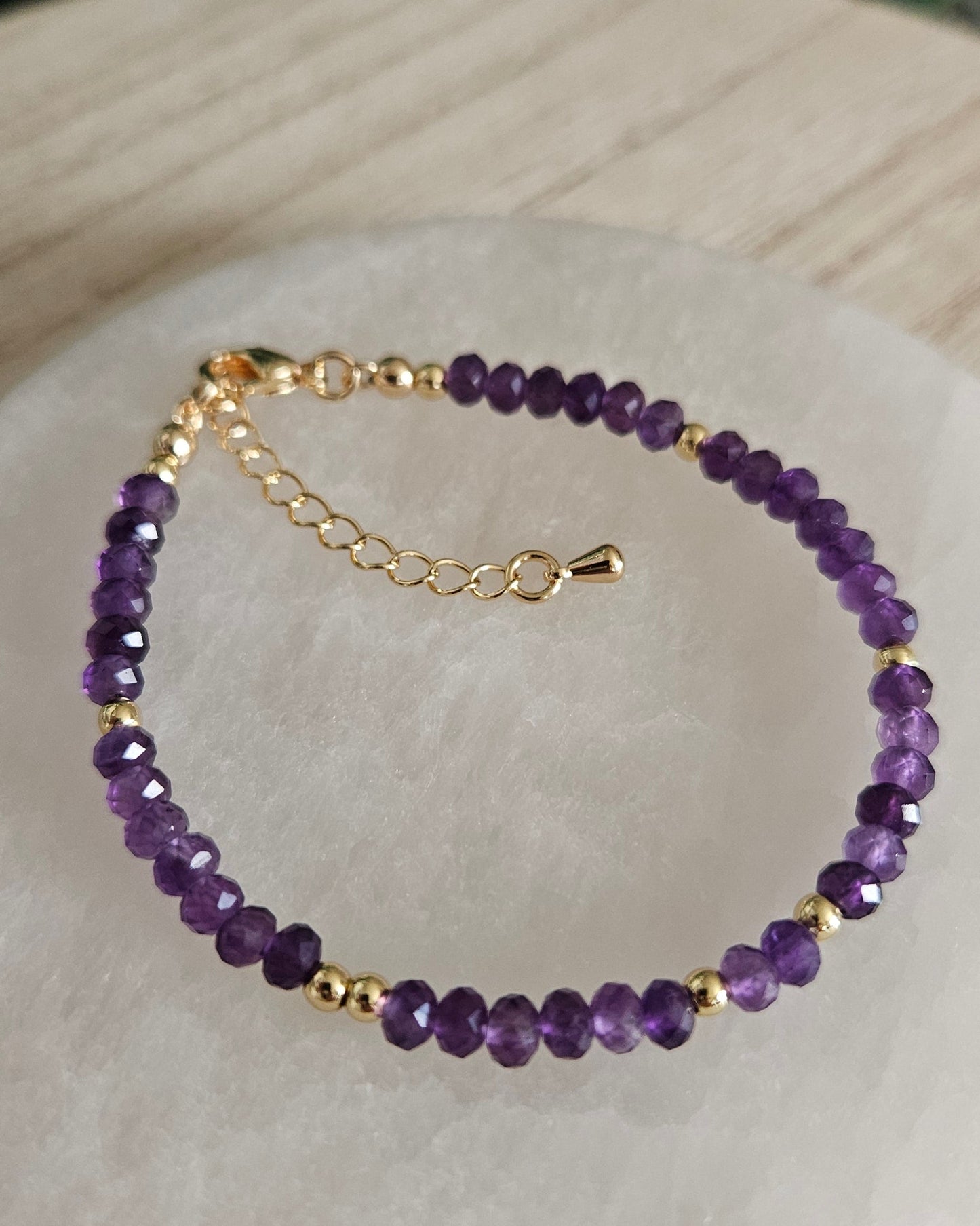 Amethyst Bracelet | Calm Clarity & Steady Focus