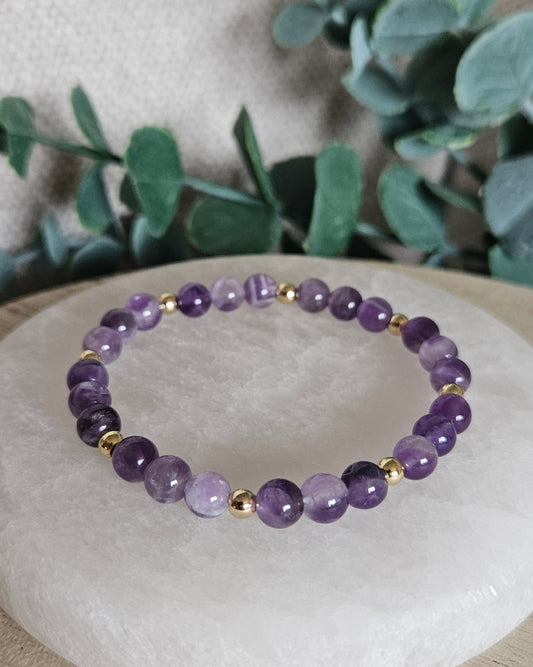 Amethyst Bracelet | Calm Thinking & Clarity