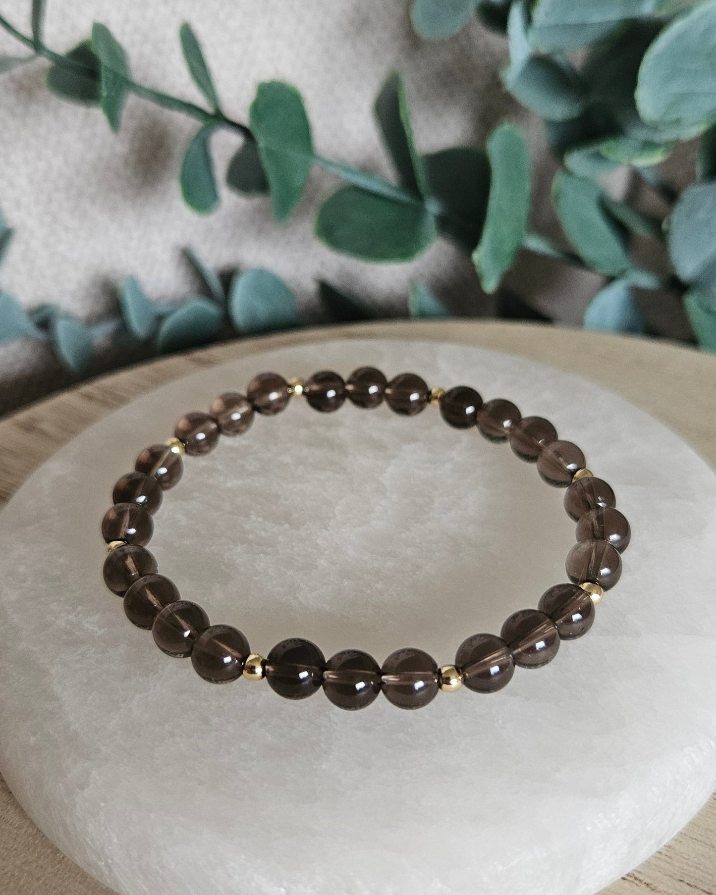 Smoky Quartz Bracelet | Grounding & Calm