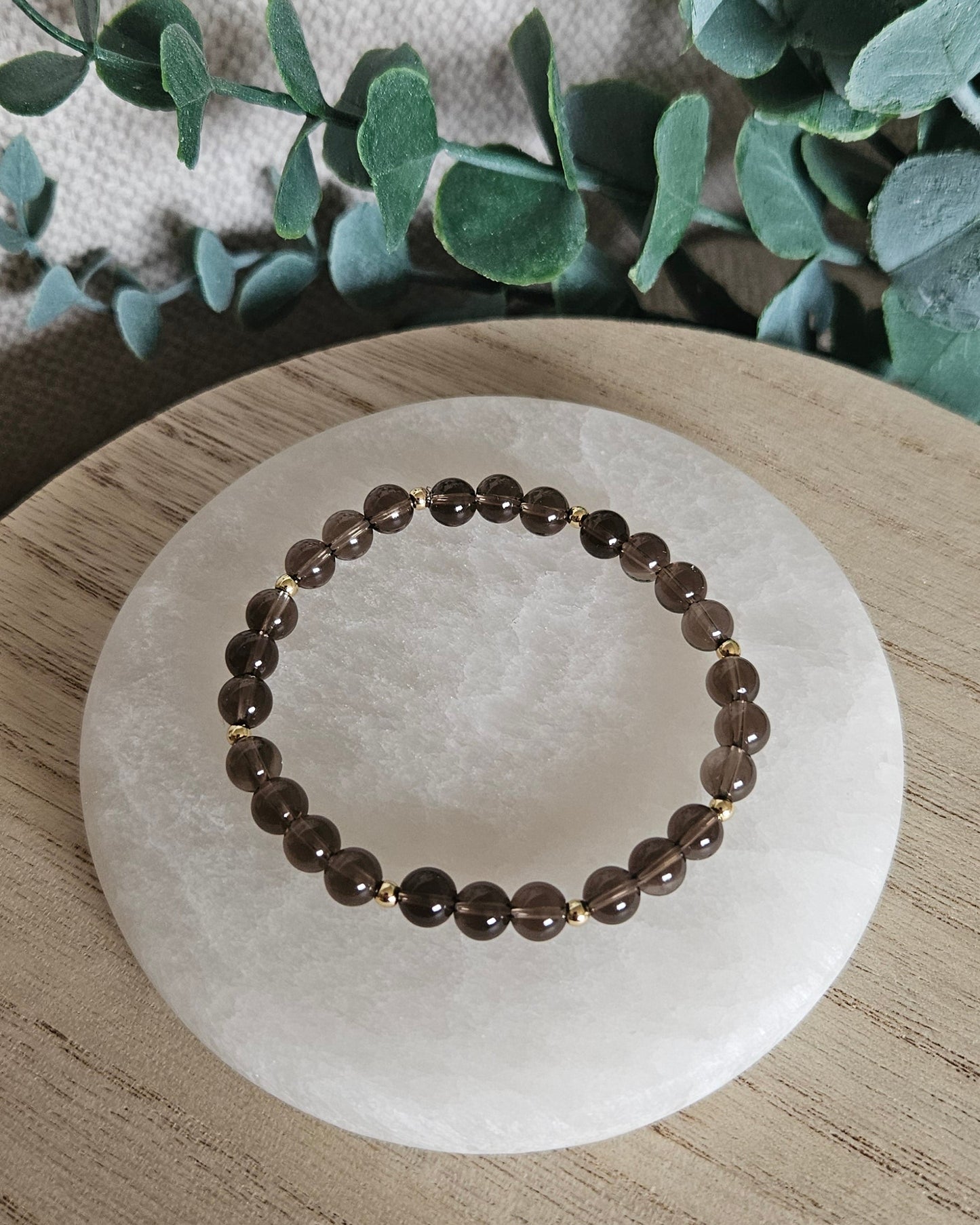 Smoky Quartz Bracelet | Grounding & Calm
