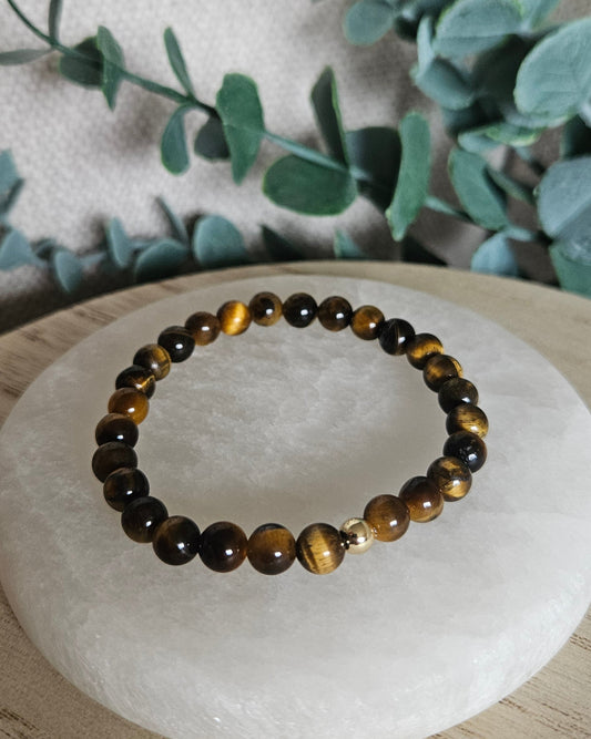 Tiger Eye Bracelet | Steady Confidence & Focus