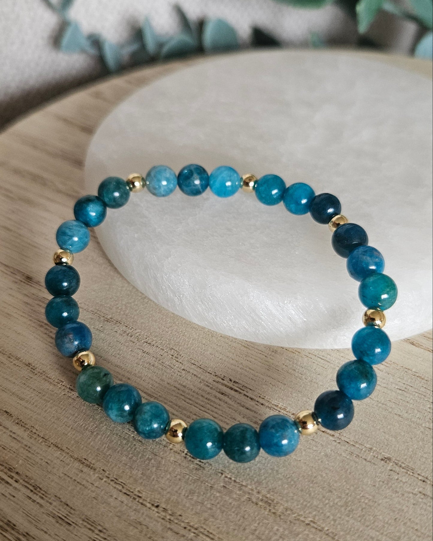 Apatite Bracelet | Clarity & Motivation