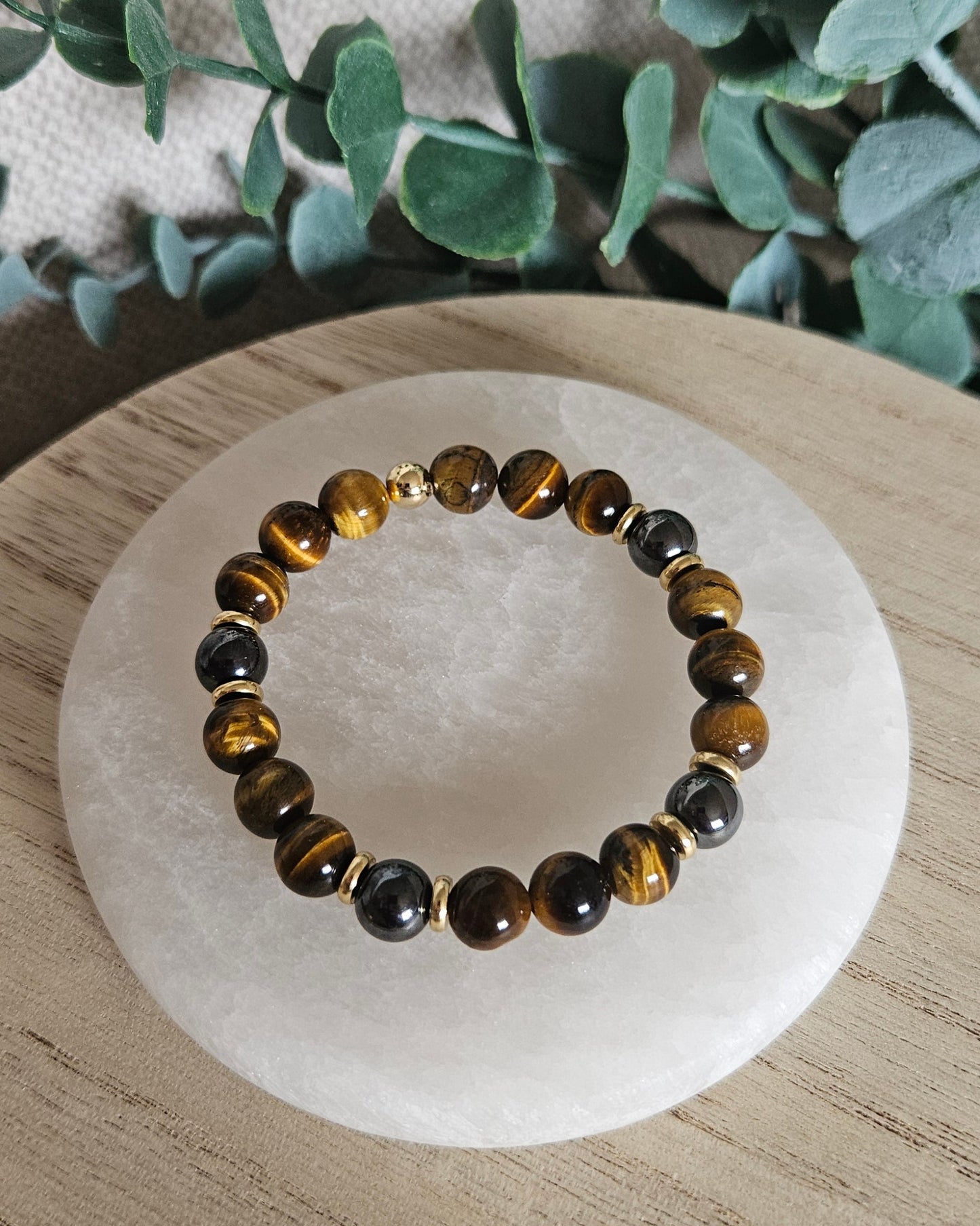 Tiger Eye & Hematite Bracelet | Grounded Confidence & Focus