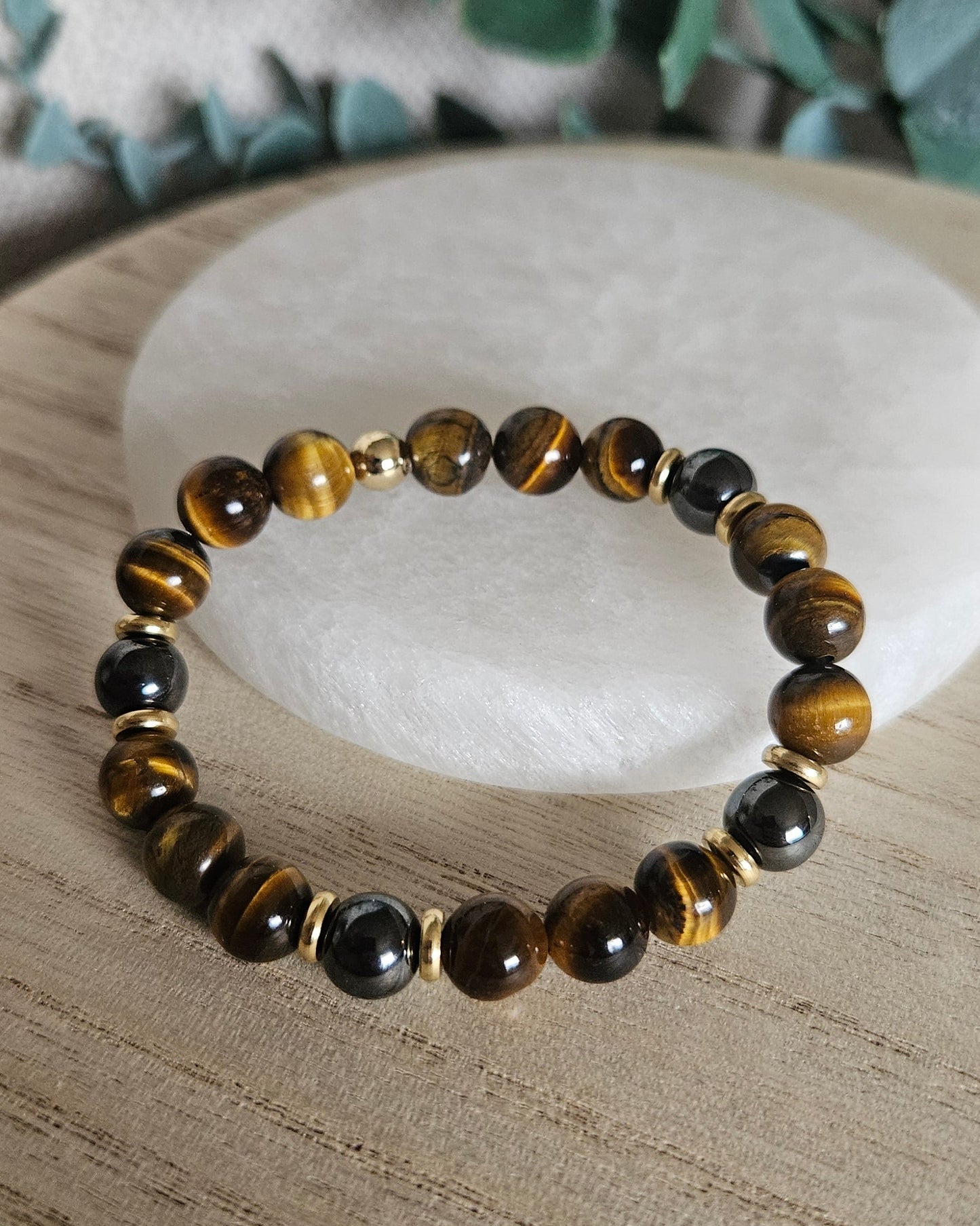 Tiger Eye & Hematite Bracelet | Grounded Confidence & Focus