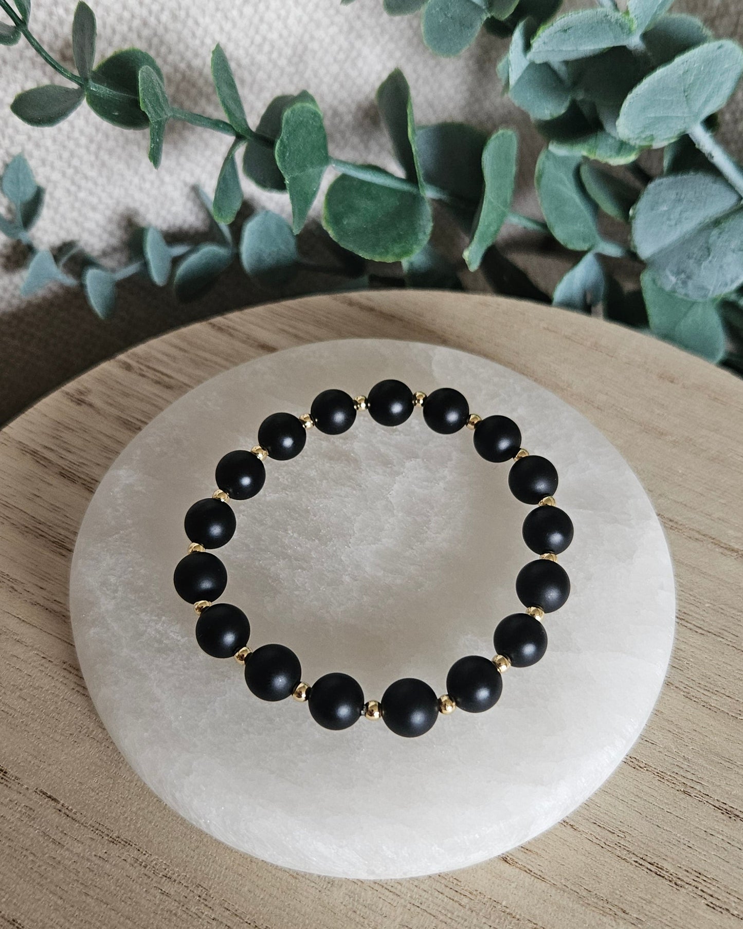 Black Onyx Bracelet | Grounded Strength & Protection