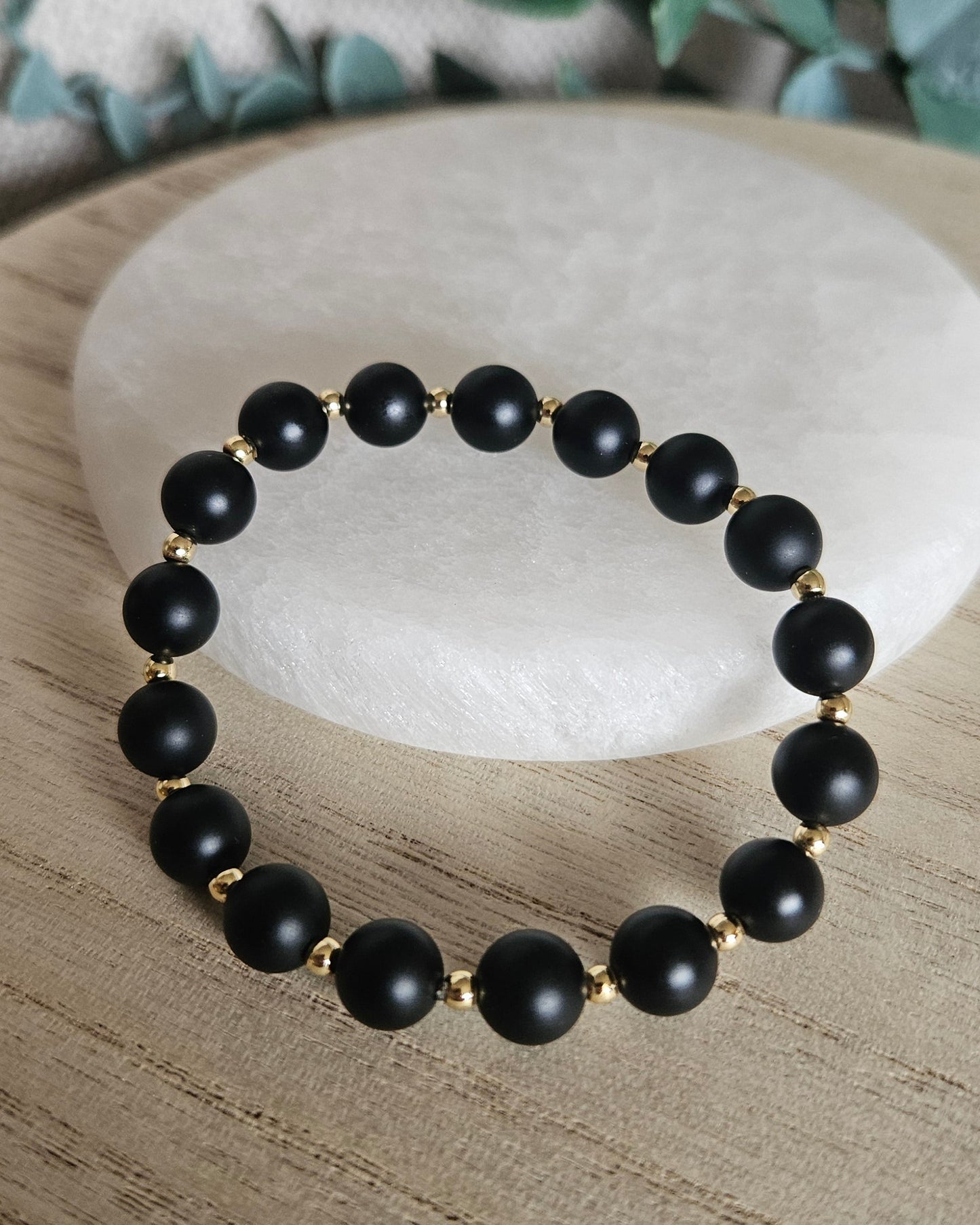 Black Onyx Bracelet | Grounded Strength & Protection