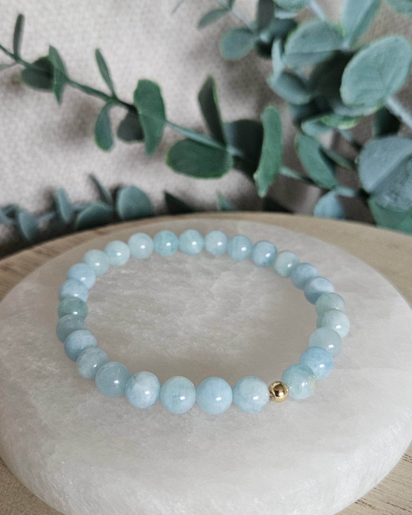 Aquamarine Bracelet | Calm & Clear Thinking