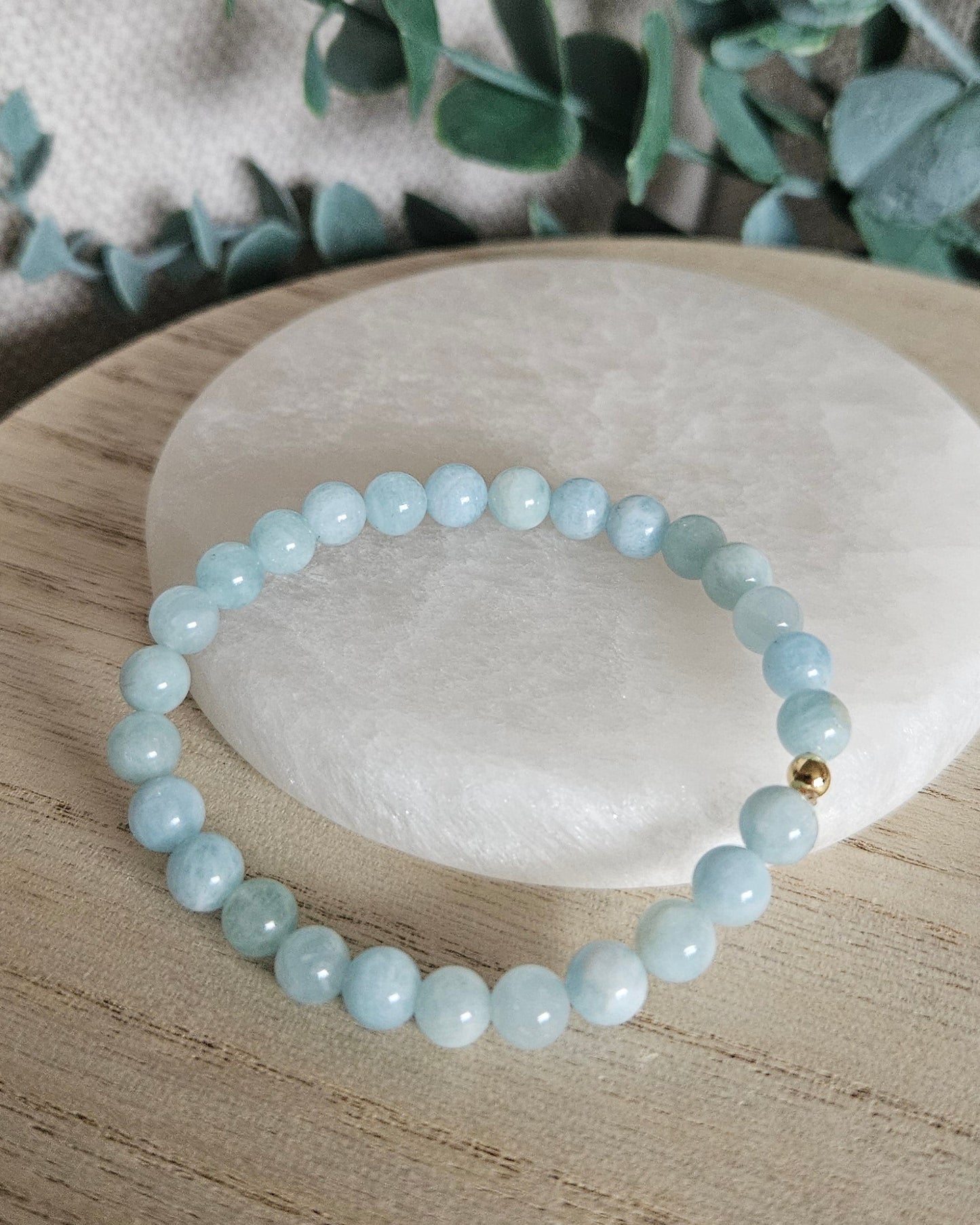Aquamarine Bracelet | Calm & Clear Thinking