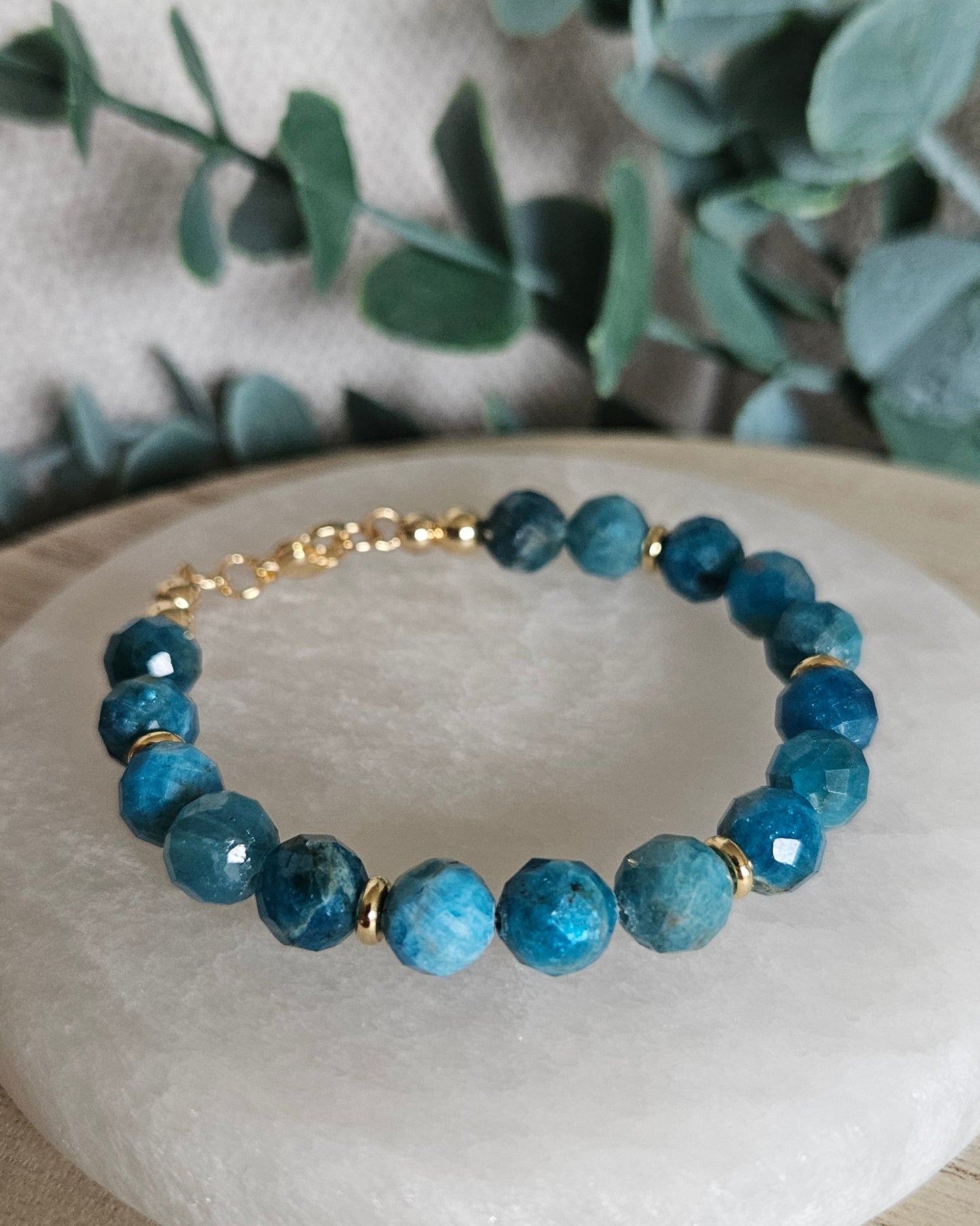 Apatite Bracelet | Clarity & Forward Focus