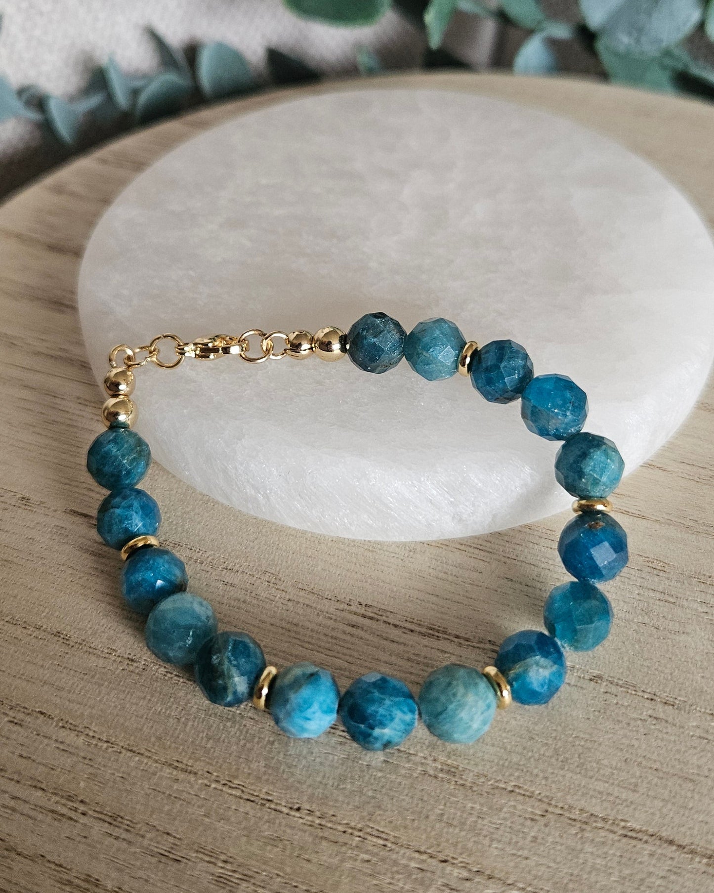 Apatite Bracelet | Clarity & Forward Focus