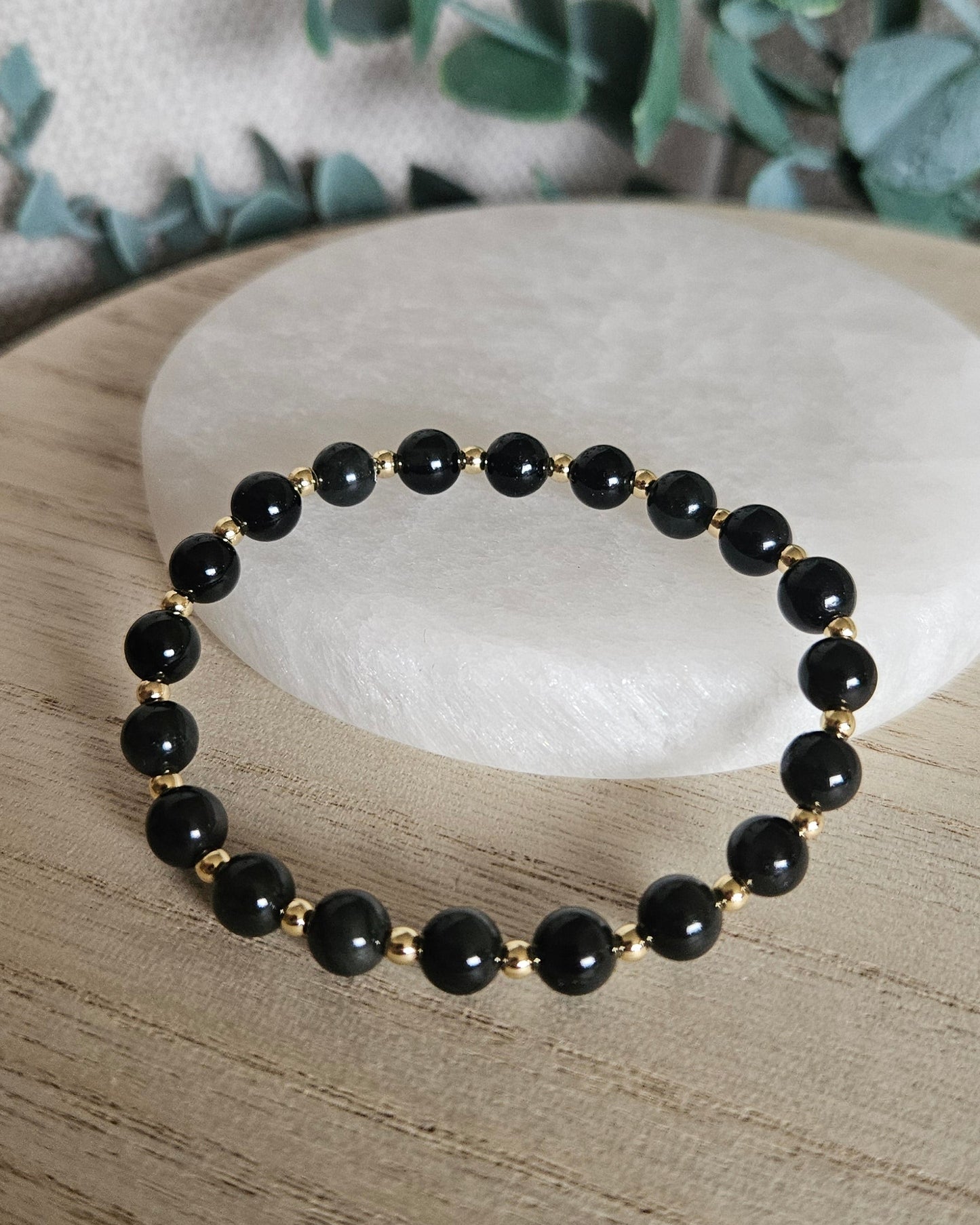Black Obsidian Bracelet | Grounding & Protection