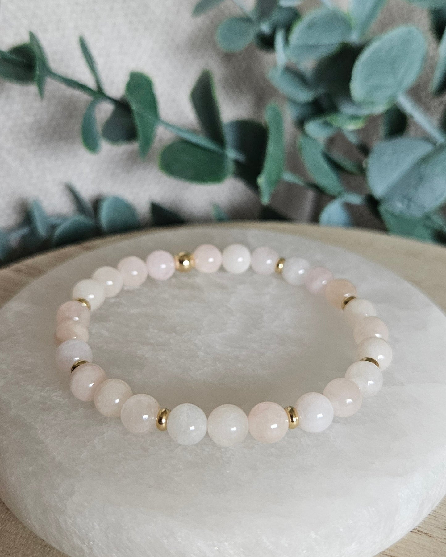 Morganite Bracelet | Emotional Calm & Gentleness