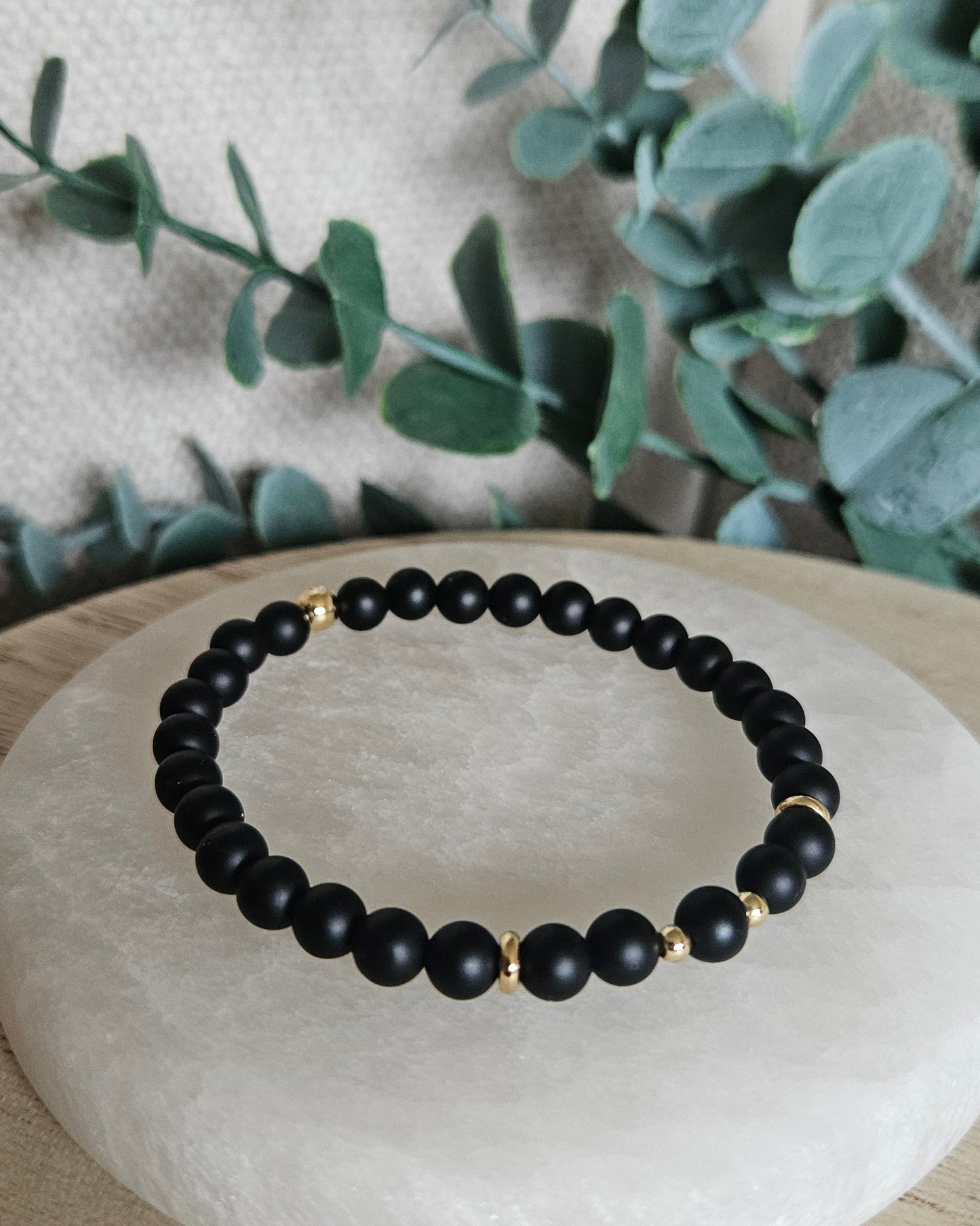 Black Onyx Bracelet | Grounded Strength