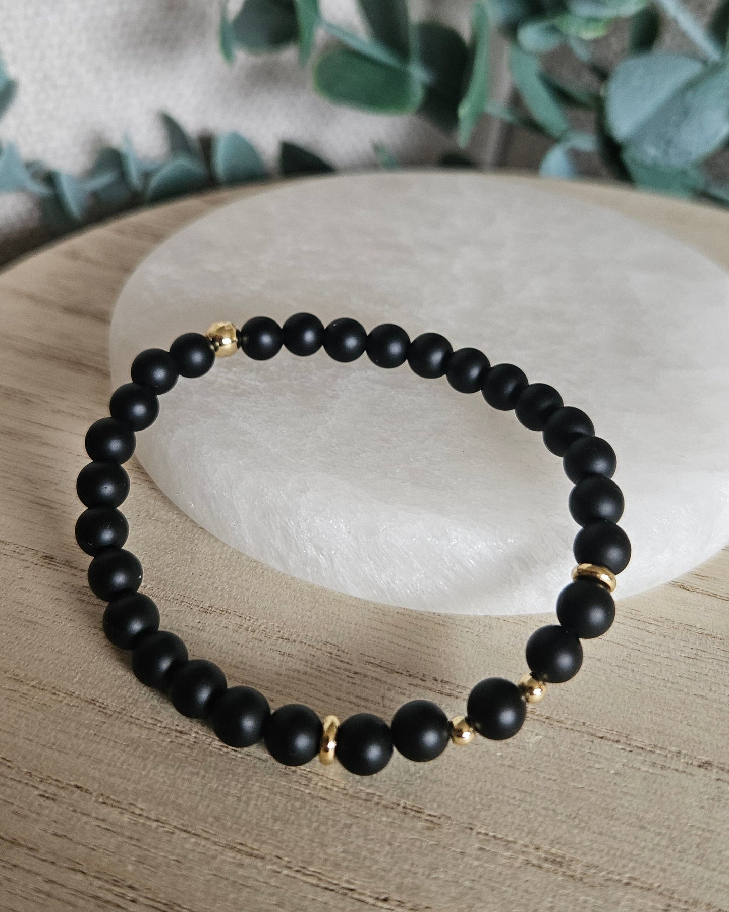 Black Onyx Bracelet | Grounded Strength