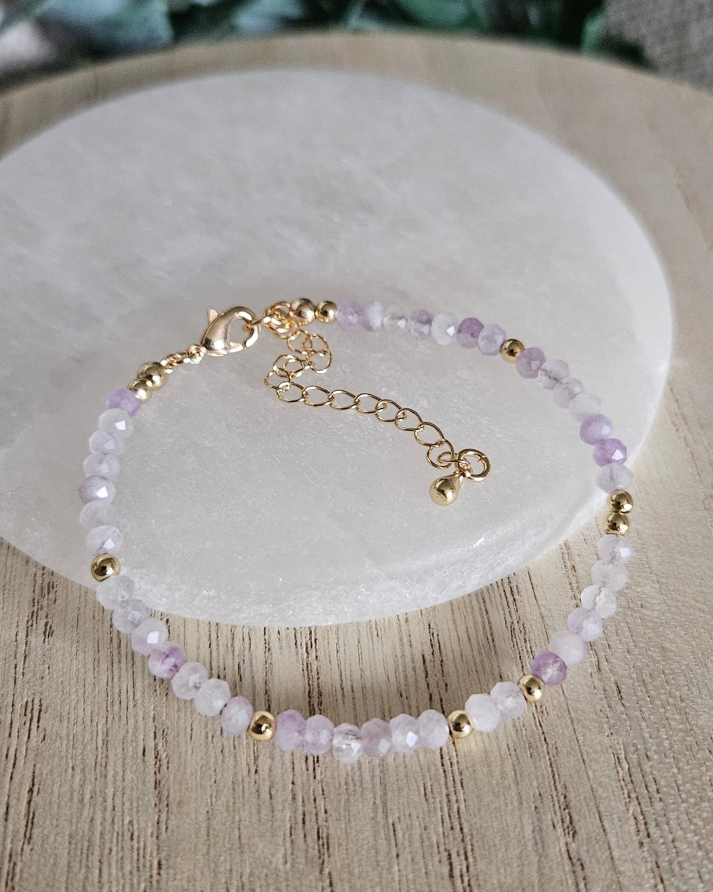 Lavender Amethyst Bracelet | Calm Clarity & Gentle Ease