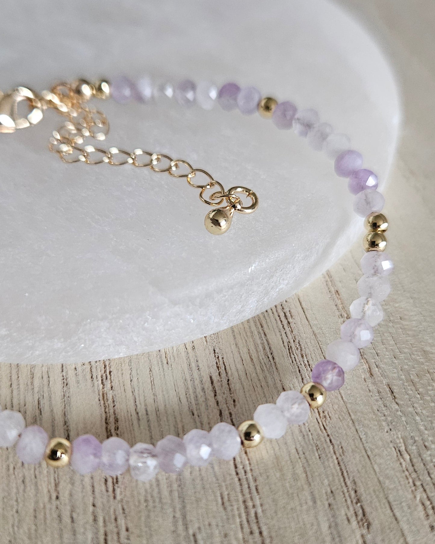 Lavender Amethyst Bracelet | Calm Clarity & Gentle Ease