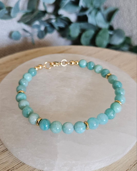 Amazonite Bracelet | Calm Communication & Emotional Balance