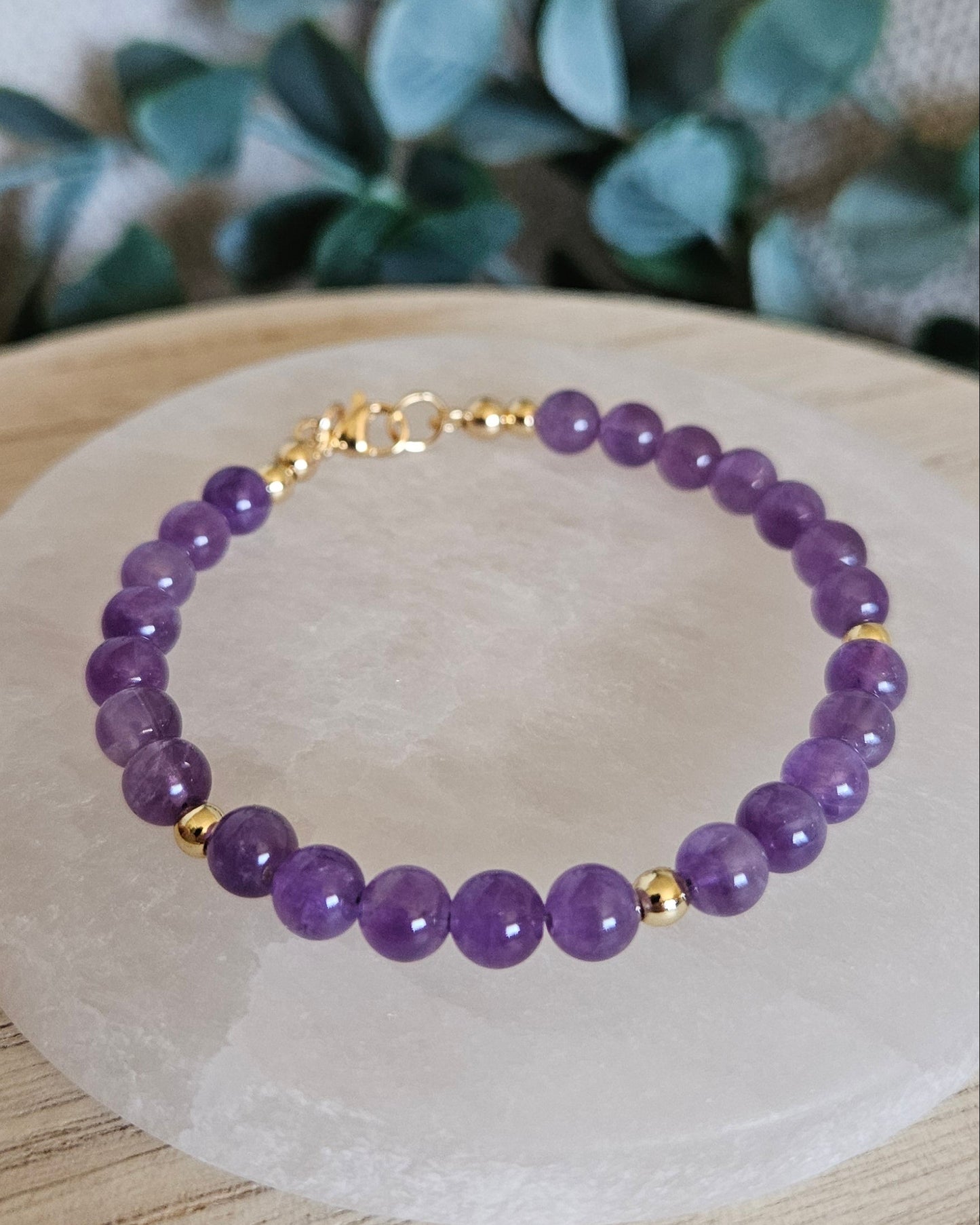 Amethyst Bracelet | Calm Clarity & Steady Awareness
