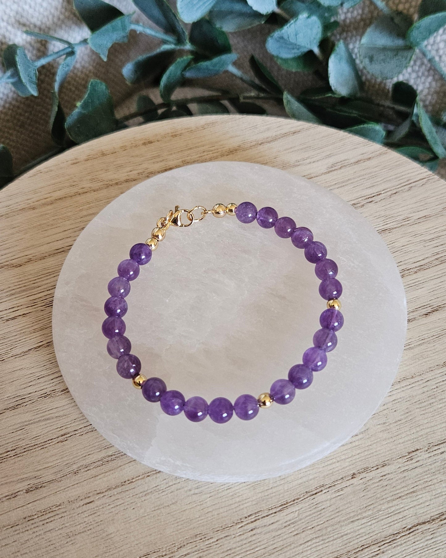 Amethyst Bracelet | Calm Clarity & Steady Awareness