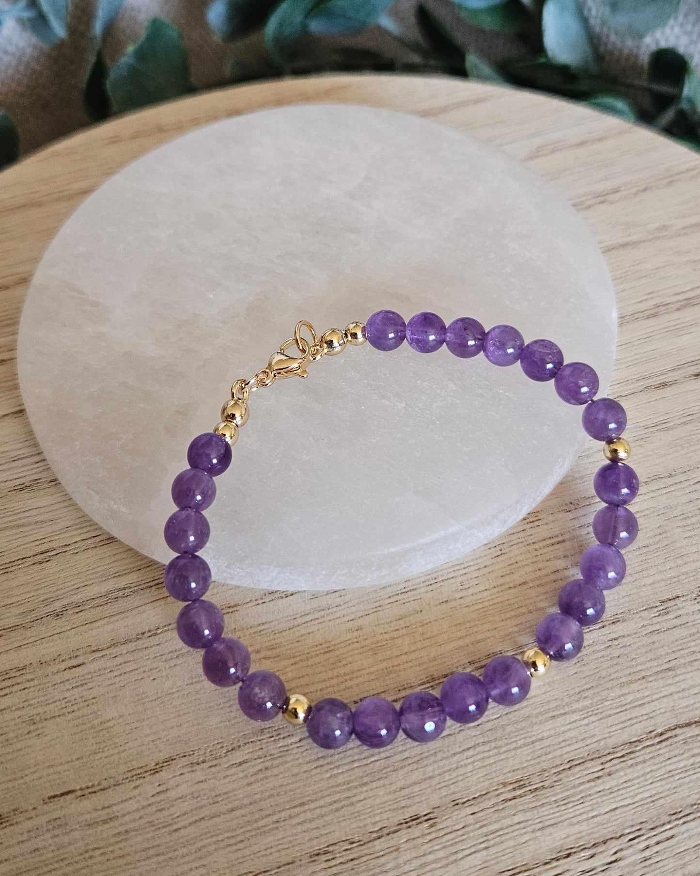 Amethyst Bracelet | Calm Clarity & Steady Awareness