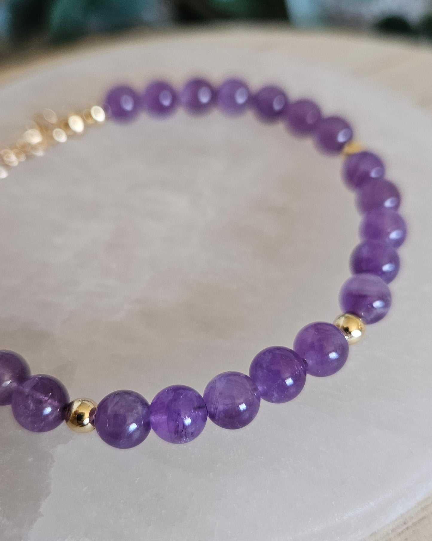 Amethyst Bracelet | Calm Clarity & Steady Awareness