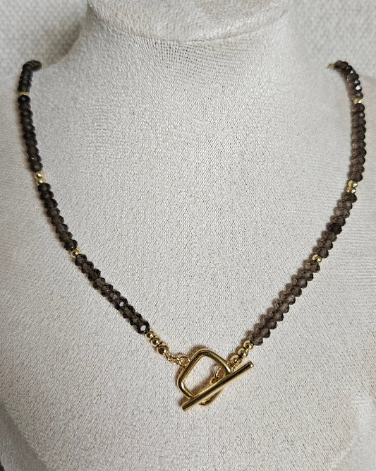 Smoky Quartz Necklace | Grounded Calm & Steady Presence