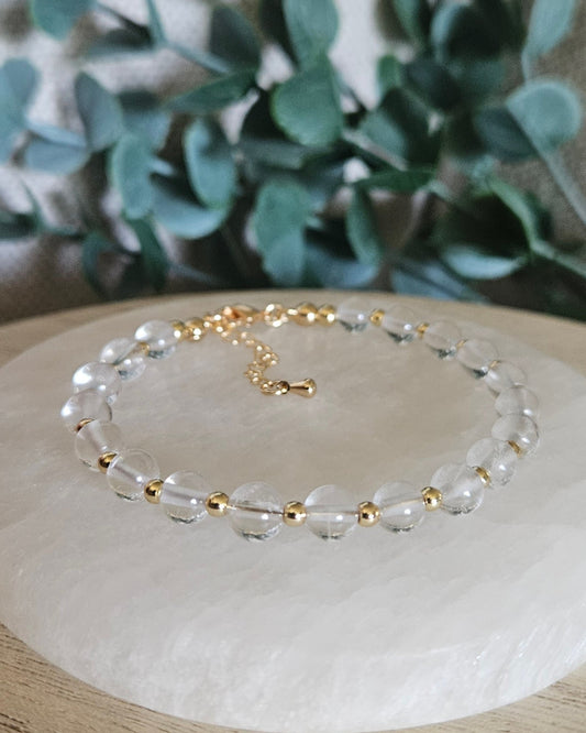 Clear Quartz Bracelet | Clarity, Focus & Intentional Living