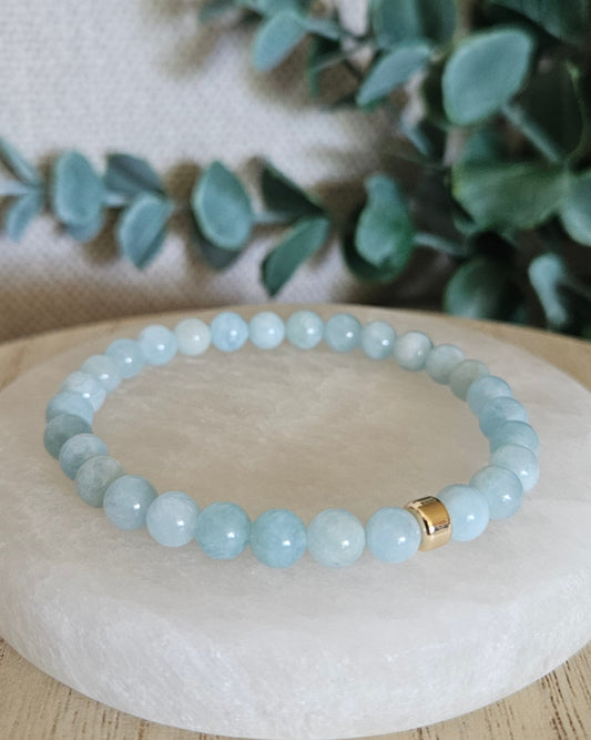 Aquamarine Bracelet | Calm, Clarity & Gentle Confidence