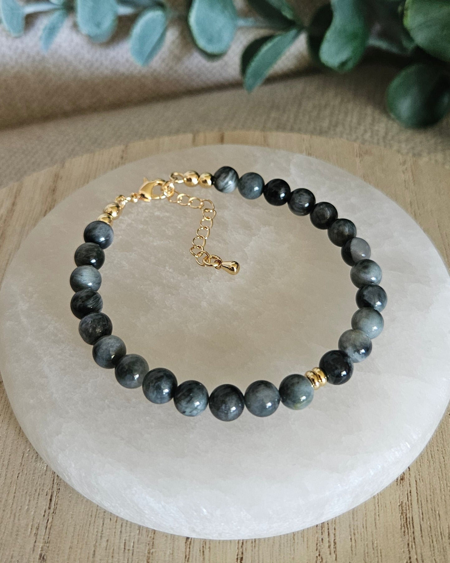 Hawk's Eye Bracelet | Clarity, Confidence & Perspective