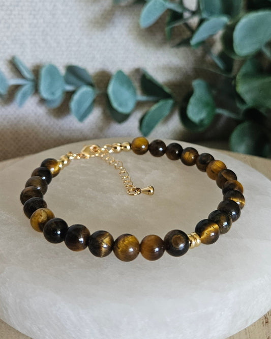Tiger's Eye Bracelet | Confidence, Courage & Focus