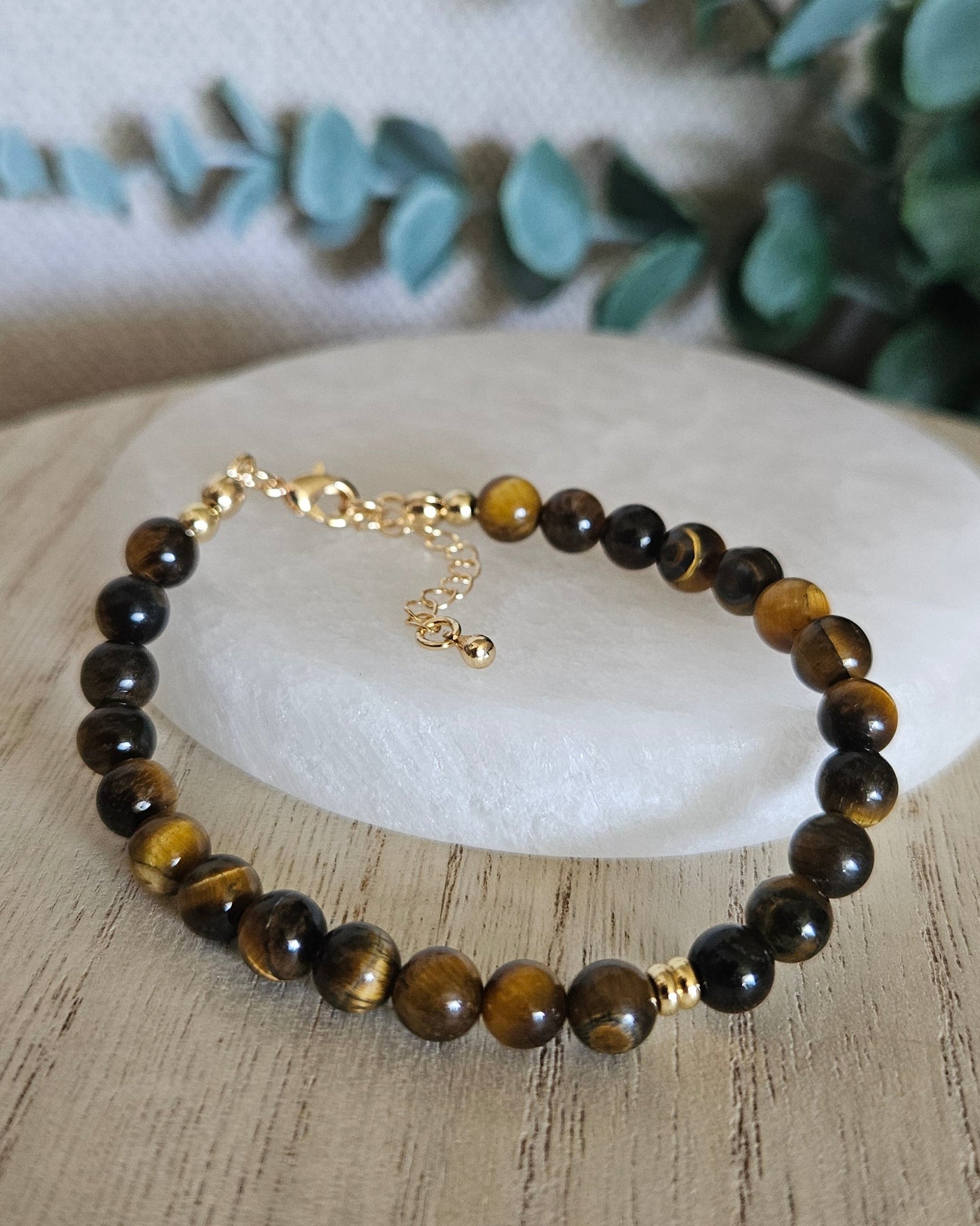 Tiger's Eye Bracelet | Confidence, Courage & Focus