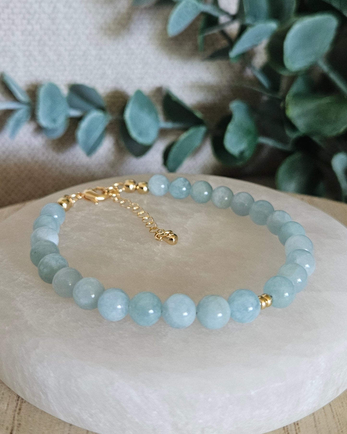 Aquamarine Bracelet | Calm, Courage & Clear Communication