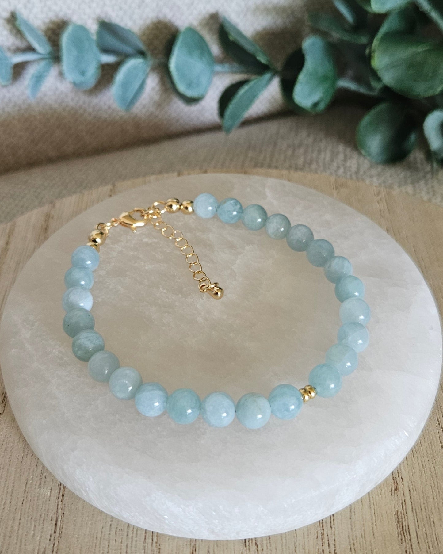Aquamarine Bracelet | Calm, Courage & Clear Communication